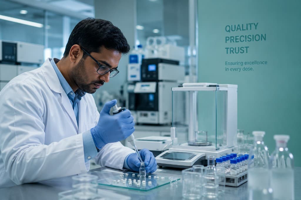 Quality, precision and trust in pharmaceutical laboratory practice