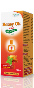 Honey Ok Syrup 100 ml design cdr in version 15